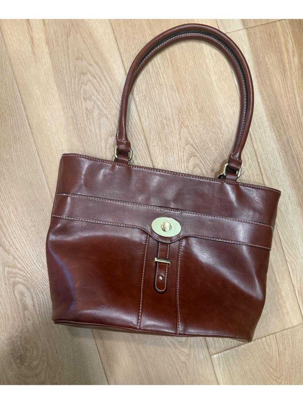 Classic Brown Handbag